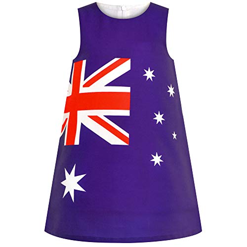 Algopix Similar Product 12 - Girls Dress Australia National Flag