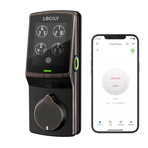Algopix Similar Product 8 - Lockly Secure Plus Smart Deadbolt