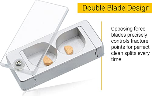 Algopix Similar Product 3 - EqualSplit Pill Splitter Double