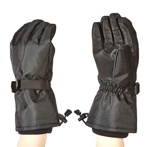 Algopix Similar Product 9 - Amazon Basics Waterproof Snow Gloves