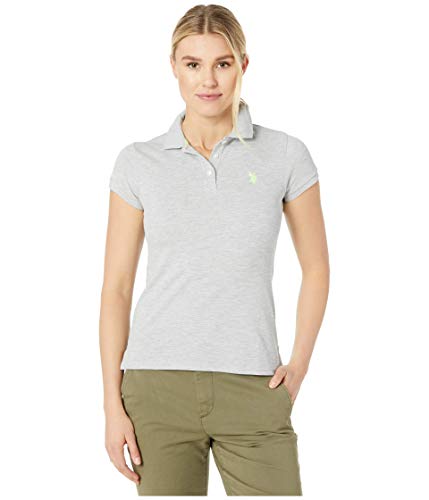Algopix Similar Product 13 - US Polo Assn Womens Solid Pique Polo