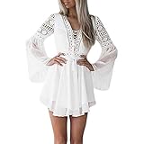 Algopix Similar Product 20 - Womens Off Shoulder Floral Mini Dress