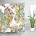 Algopix Similar Product 1 - LIVILAN Colorful Flower Birds Shower