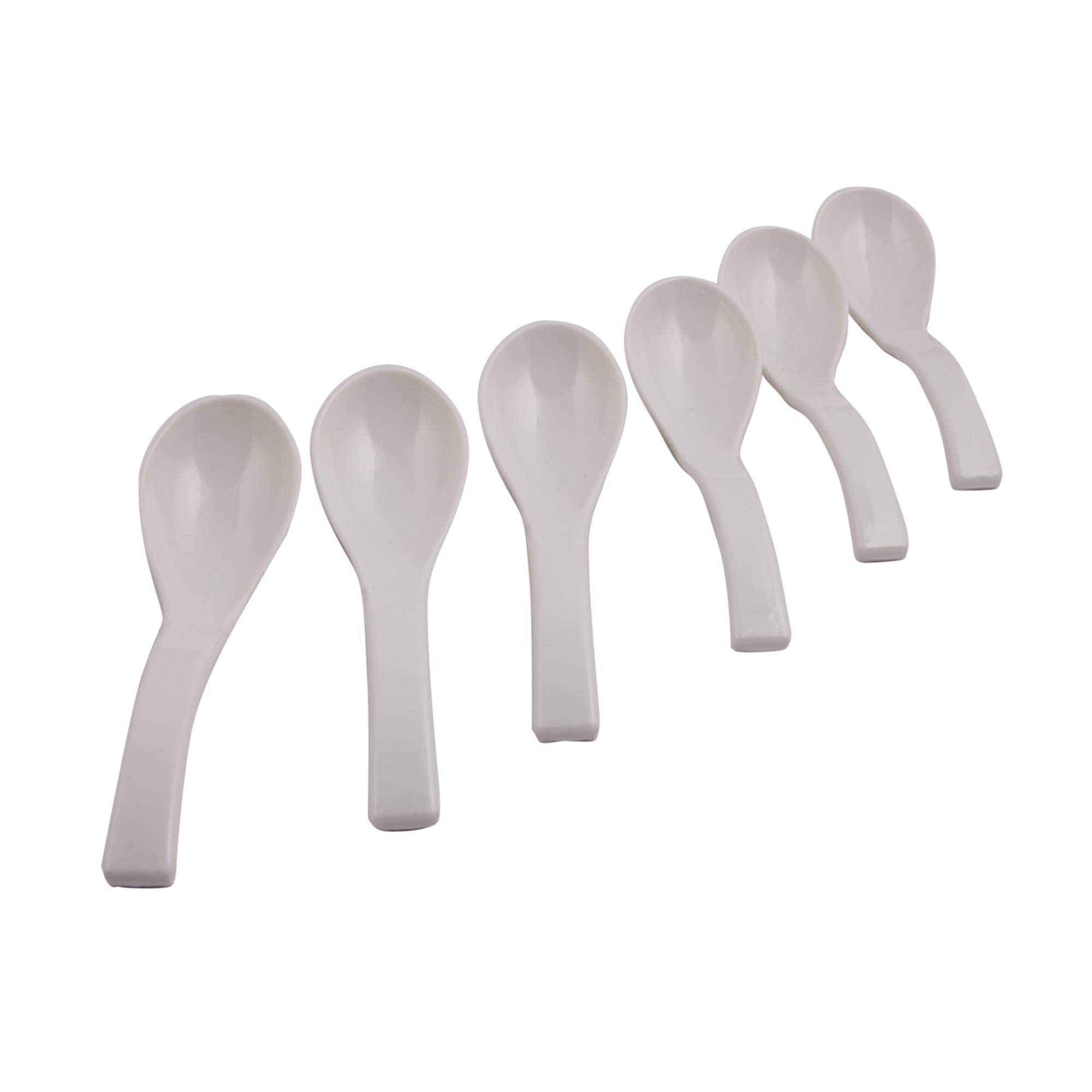 Algopix Similar Product 20 - Golden Fish Unbreakable Soup Spoon Set