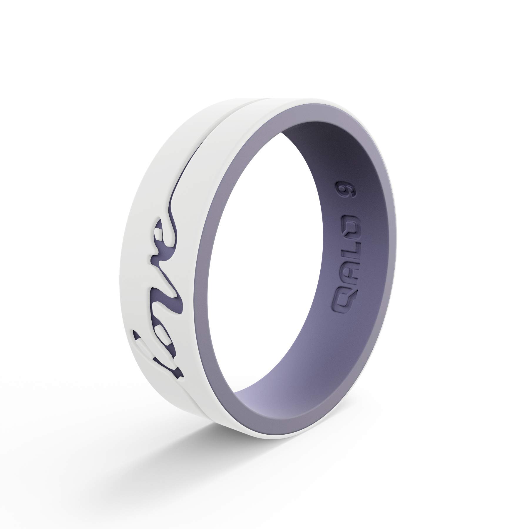 Algopix Similar Product 12 - QALO Womens Rubber Silicone Ring