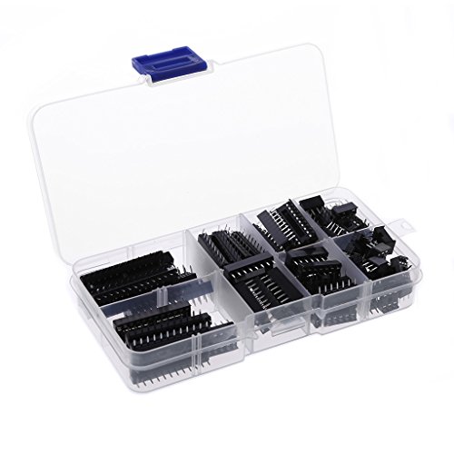 Algopix Similar Product 5 - JUNESUN 66 PcsSet DIP IC Sockets