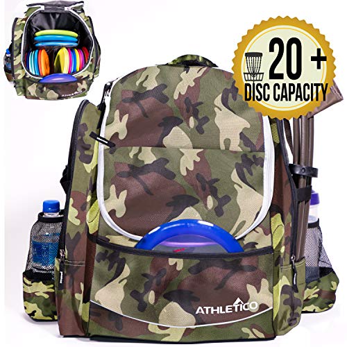 Algopix Similar Product 13 - Athletico Power Shot Disc Golf Backpack