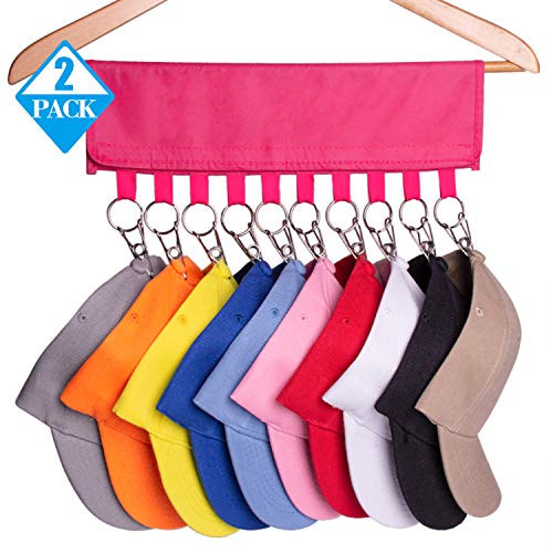 Algopix Similar Product 6 - Xieda 2 Pieces Hat Organizer Hanger Cap