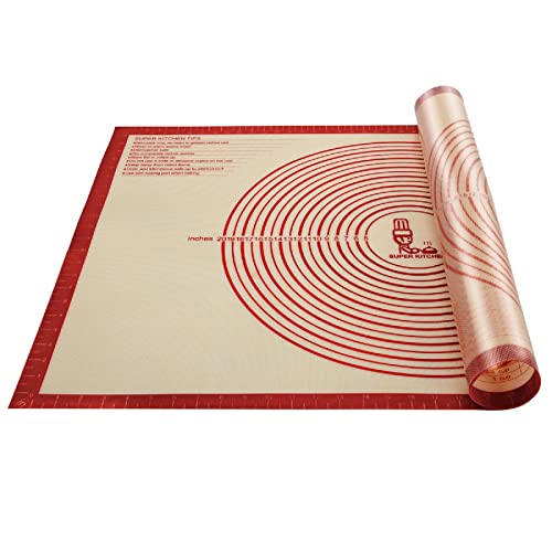 Algopix Similar Product 8 - Nonslip Silicone Pastry Mat Extra