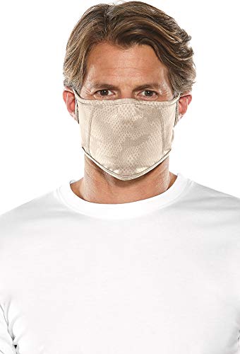 Algopix Similar Product 19 - Coolibar UPF 50 Unisex UV Mask  Sun