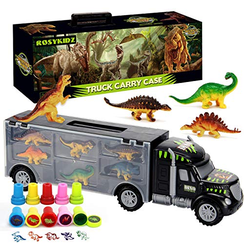 Algopix Similar Product 16 - ROSYKIDZ Dinosaurs Transport Car with