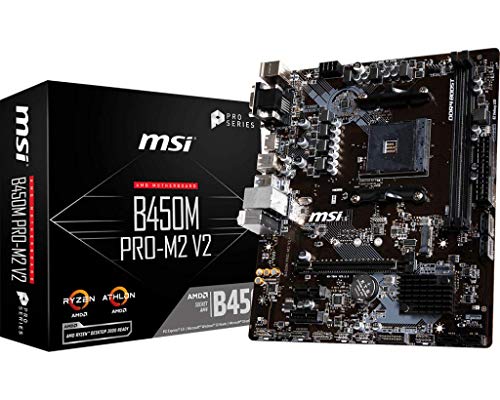 Algopix Similar Product 5 - MSI PRO V2 AMD B450 Micro ATX