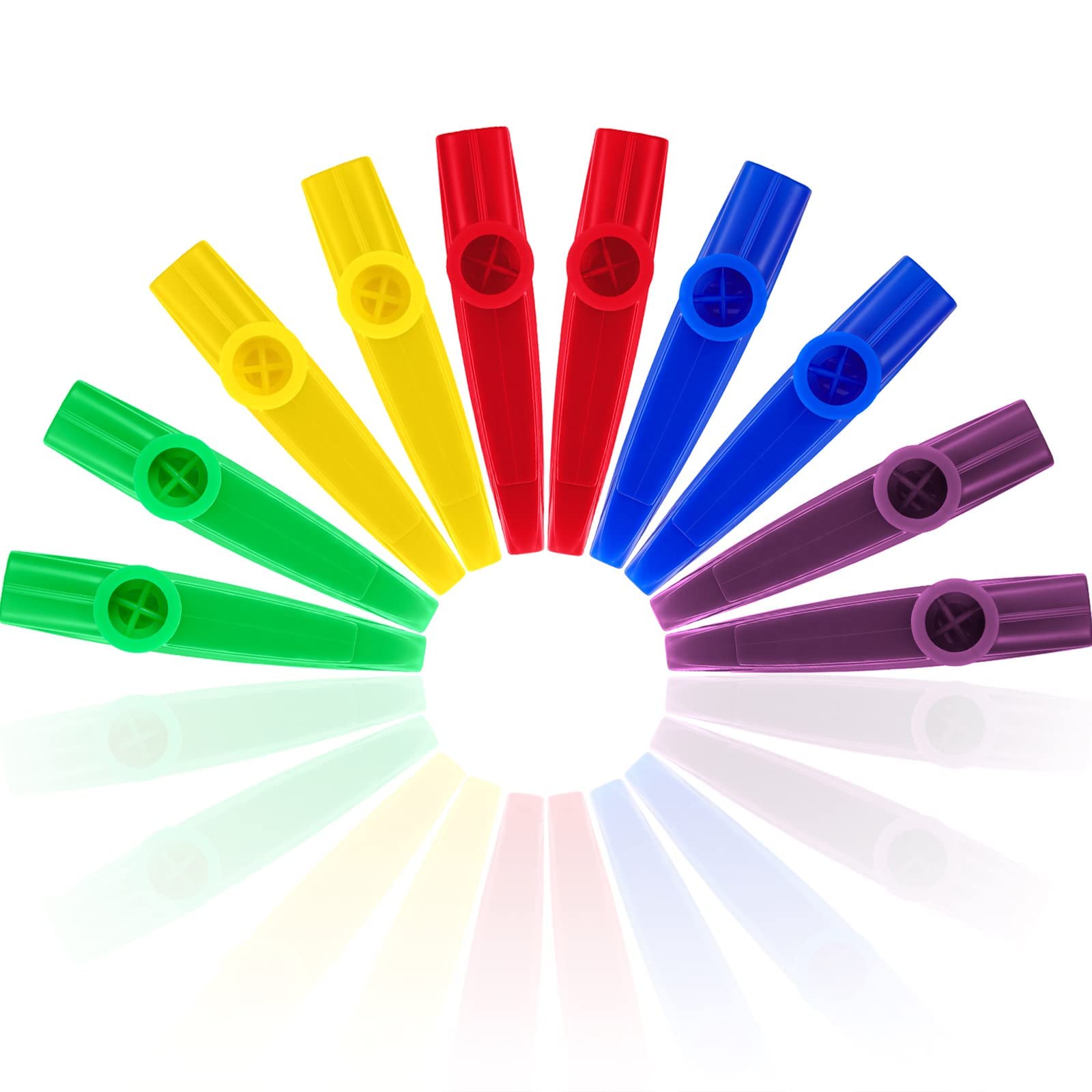 Algopix Similar Product 5 - Plastic Kazoos Musical Instruments with