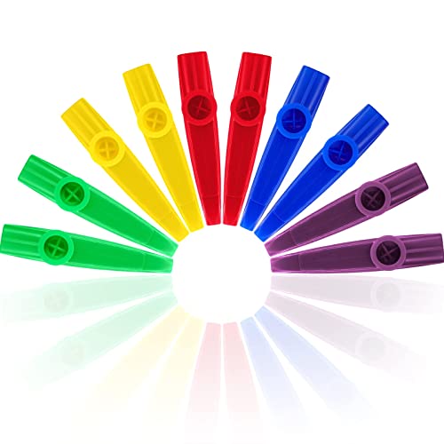 Algopix Similar Product 2 - Plastic Kazoos Musical Instruments with