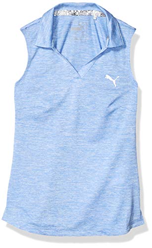Algopix Similar Product 19 - Puma Golf 2019 Girls Heather Polo