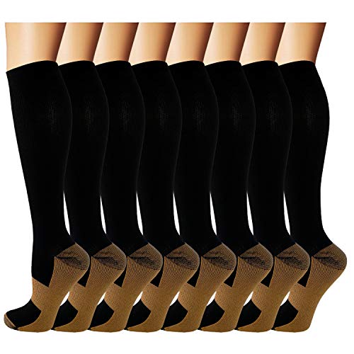 Algopix Similar Product 14 - Copper Compression Socks For Men 