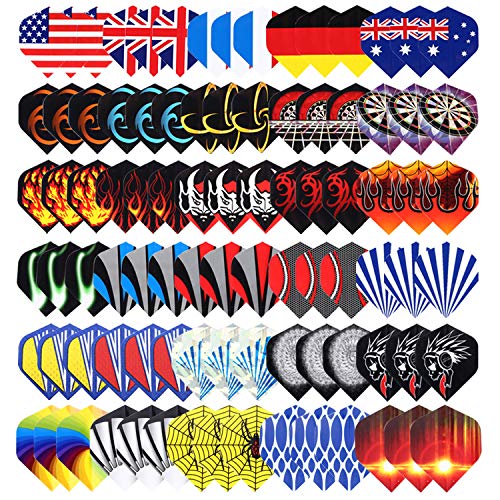 Algopix Similar Product 3 - Niubixx Standard Dart Flights 30 Sets