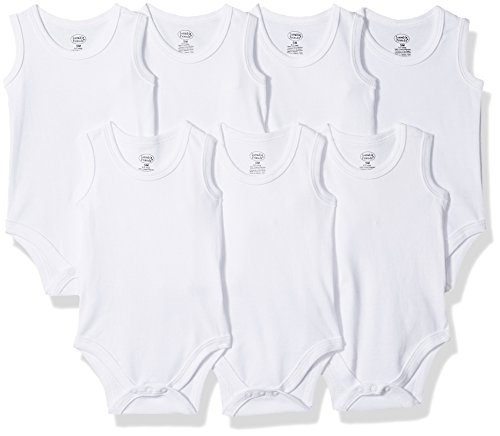 Algopix Similar Product 18 - Luvable Friends Basic Bodysuits, 5 Pack