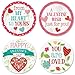 Algopix Similar Product 17 - Faith Hearts  Blossoms Envelope Seals