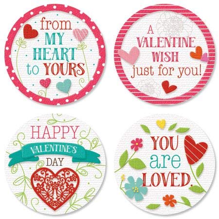 Algopix Similar Product 3 - Faith Hearts Blossoms Envelope Seals