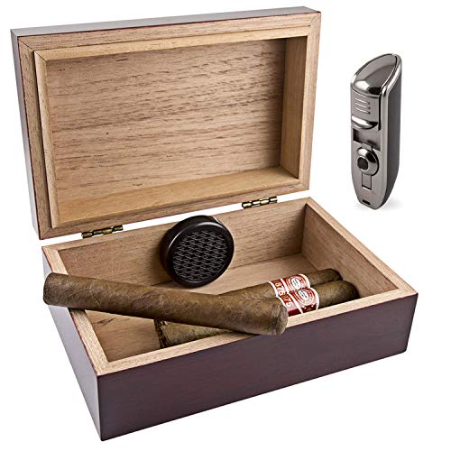 Algopix Similar Product 9 - Scorch Torch Travel 10 Cedar Wood Cigar