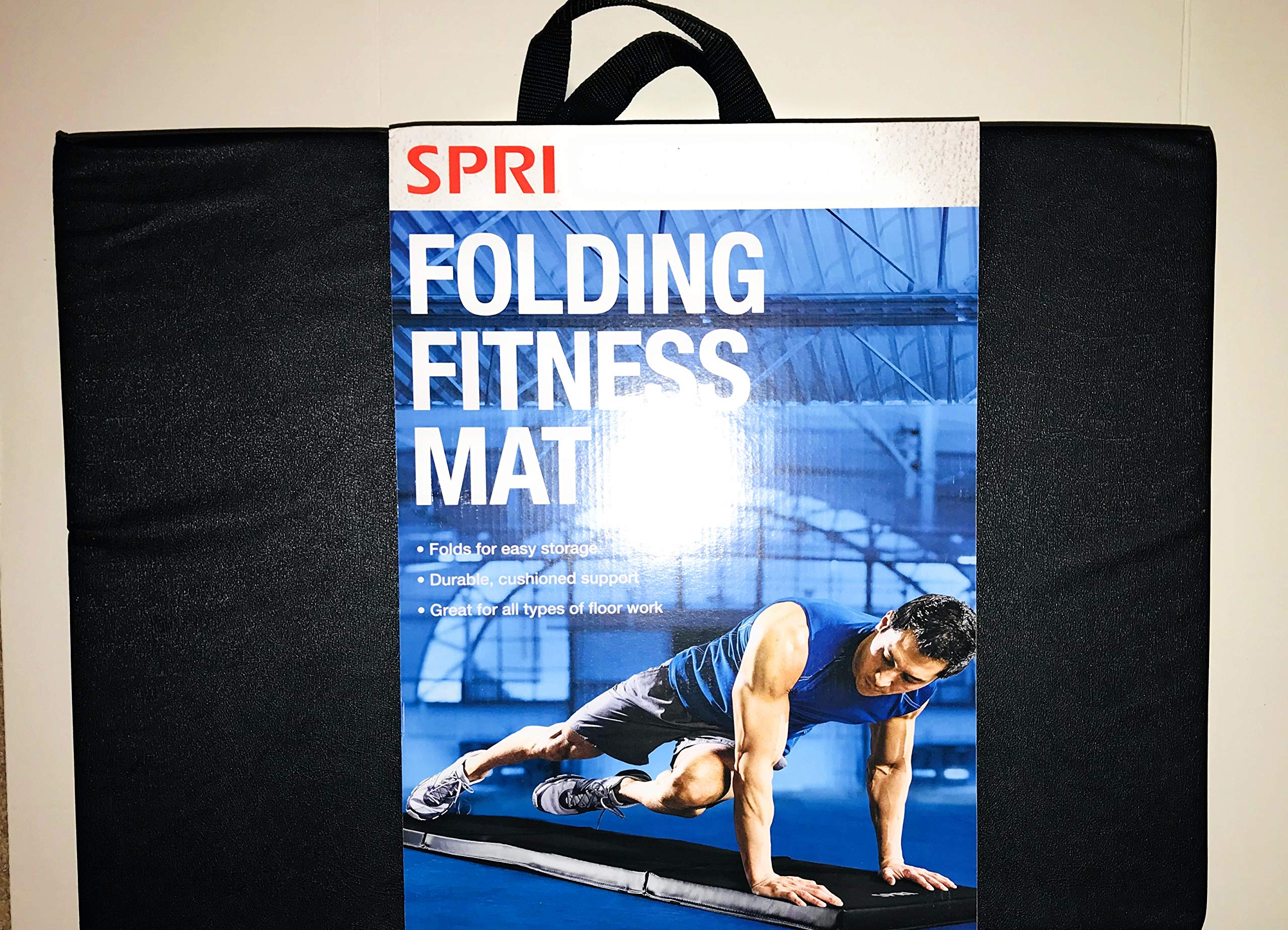Algopix Similar Product 4 - SPRI Folding Fitness Mat Black