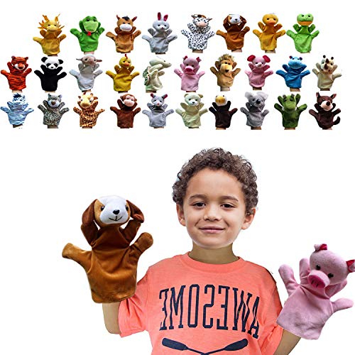 Algopix Similar Product 1 - Luckly Shop 1234 Pack of 28 Zoo Friends