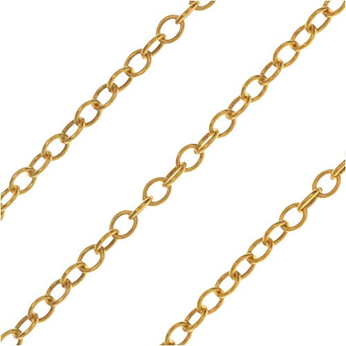 Algopix Similar Product 15 - Beadaholique Bulk Cable Chain Oval