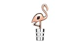 Algopix Similar Product 8 - BarCraft Flamingo Design Novelty Wine