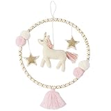 Algopix Similar Product 15 - Mud Pie Unicorn Wall Hoop
