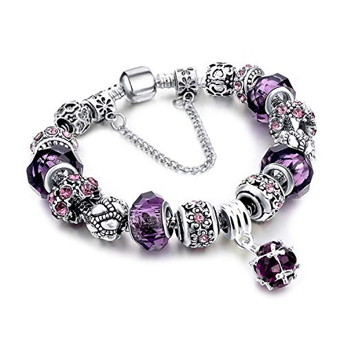 Algopix Similar Product 7 - Mother Charms Bracelet for Girls and