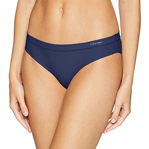 Algopix Similar Product 14 - Calvin Klein Womens Form Bikini Blue