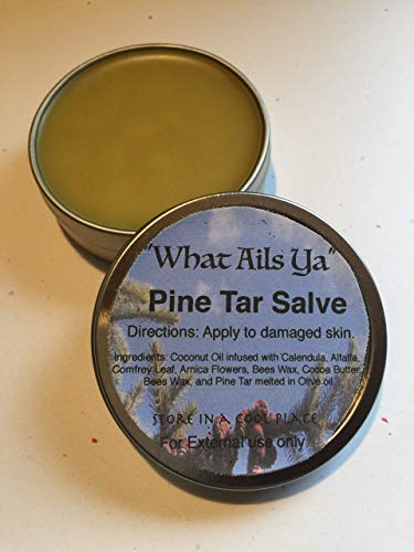 Algopix Similar Product 16 - Pine Tar Salve Healing  2 oz Tin 