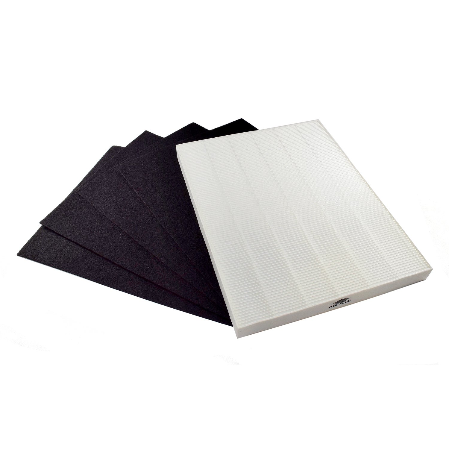 Algopix Similar Product 16 - HQRP True HEPA  4 Carbon Filter Set