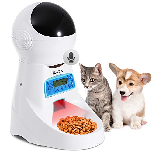 Algopix Similar Product 2 - Xuliyme Automatic Cat Feeder Auto Pet
