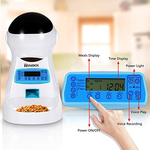 Algopix Similar Product 6 - Xuliyme Automatic Cat Feeder Auto Pet