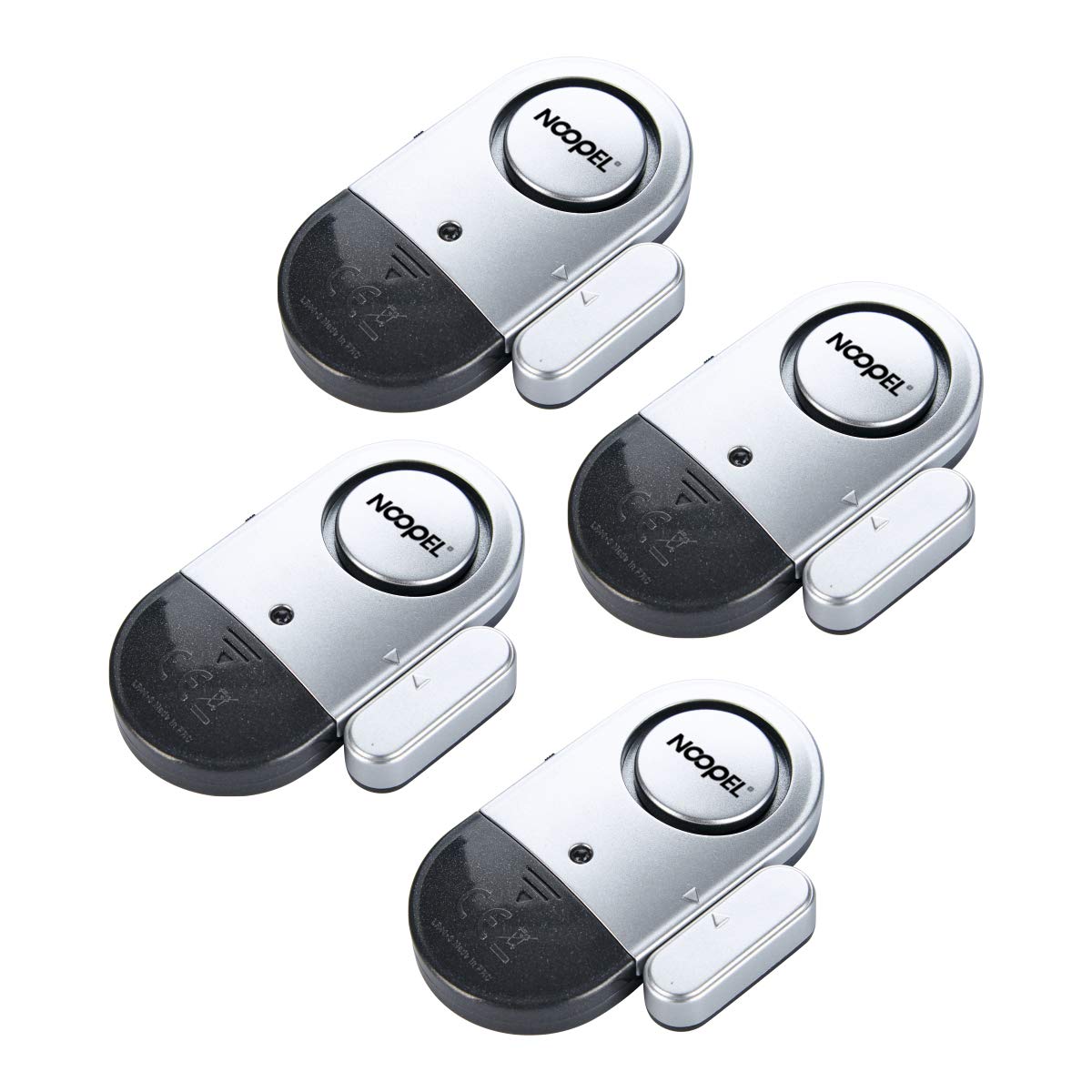 Algopix Similar Product 20 - Door Alarms When Opened 4 Pack Noopel