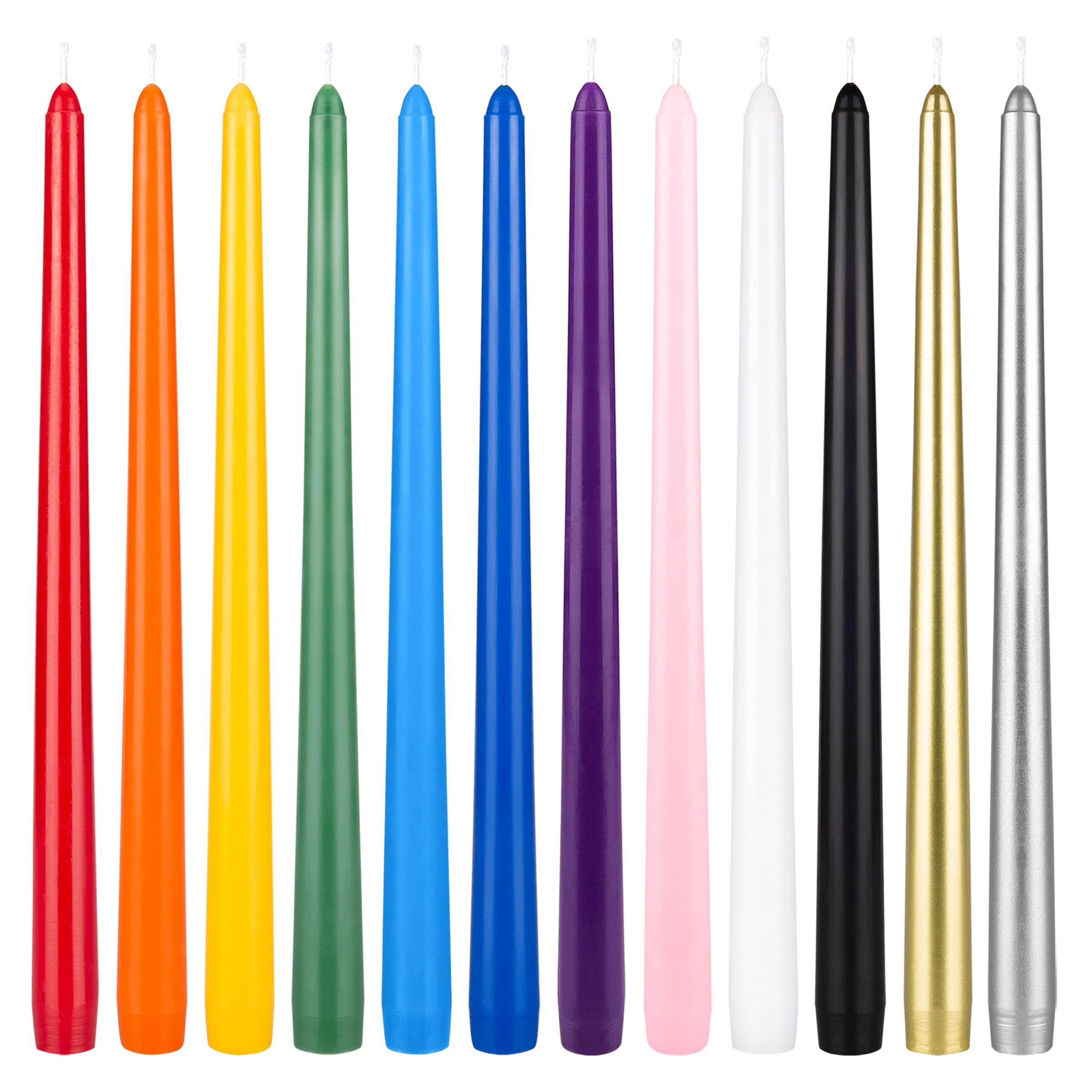 Algopix Similar Product 11 - Mega Candles 12 pcs Unscented Supreme