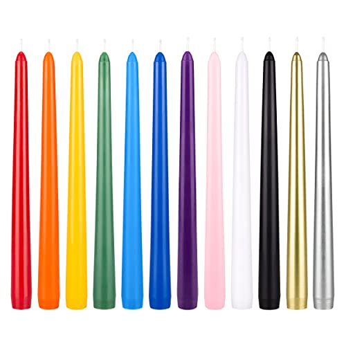 Algopix Similar Product 9 - Mega Candles 12 pcs Unscented Assorted
