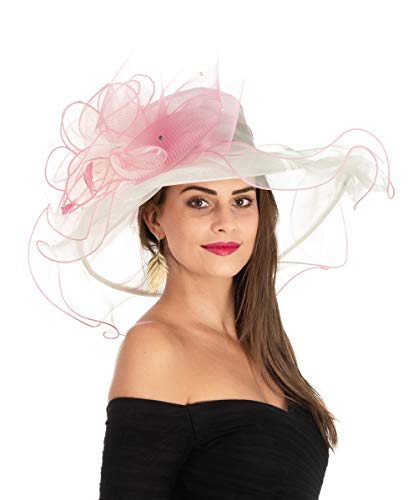 Algopix Similar Product 2 - Womens Organza Church Kentucky Derby