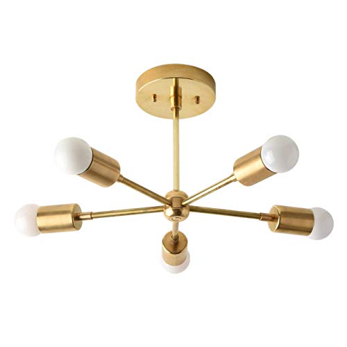 Algopix Similar Product 15 - Handmade in USA Gold Brass Sputnik