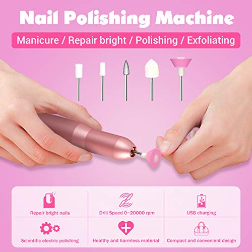 Algopix Similar Product 19 - Electric Nail Drill Set SYNERKY 11 in