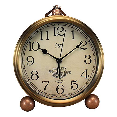 Algopix Similar Product 18 - 55 Silent Desk Clocks Mantel Small