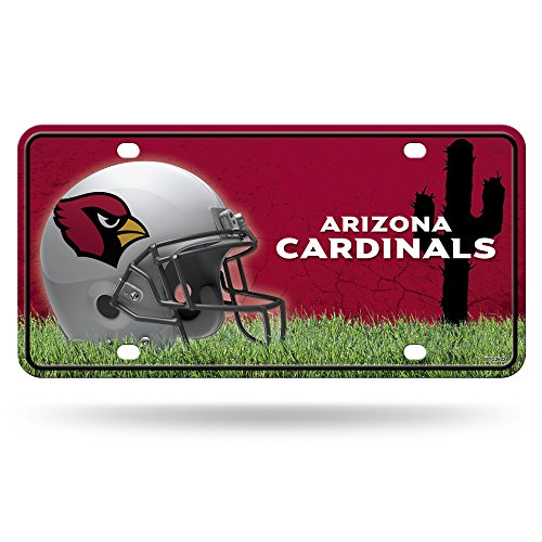 Algopix Similar Product 12 - NFL Metal License Plate Tag