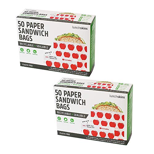 Algopix Similar Product 11 - Lunchskins Recyclable  Sealable Paper