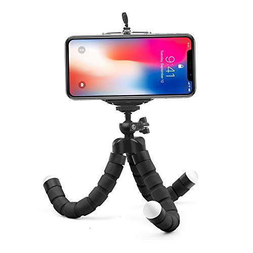 Algopix Similar Product 7 - Mini Flexible Sponge Octopus Tripod for