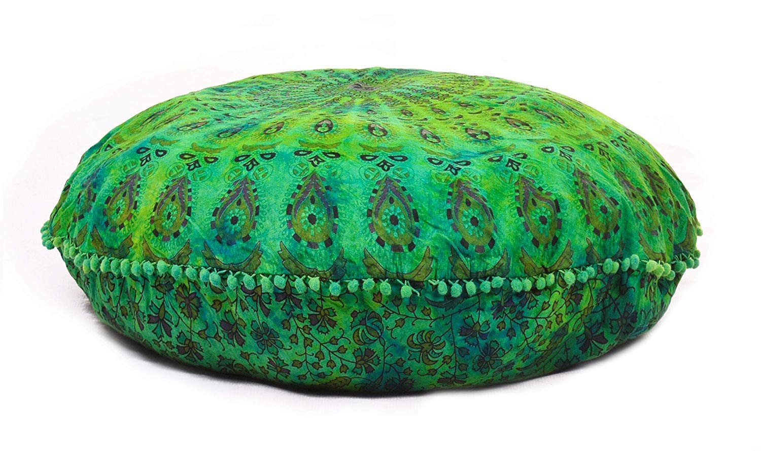 Algopix Similar Product 11 - 32 Green Tie Dye Ombre Floor Pillow