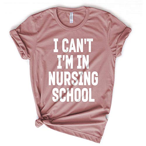 Algopix Similar Product 19 - I cant Im in Nursing School Shirt