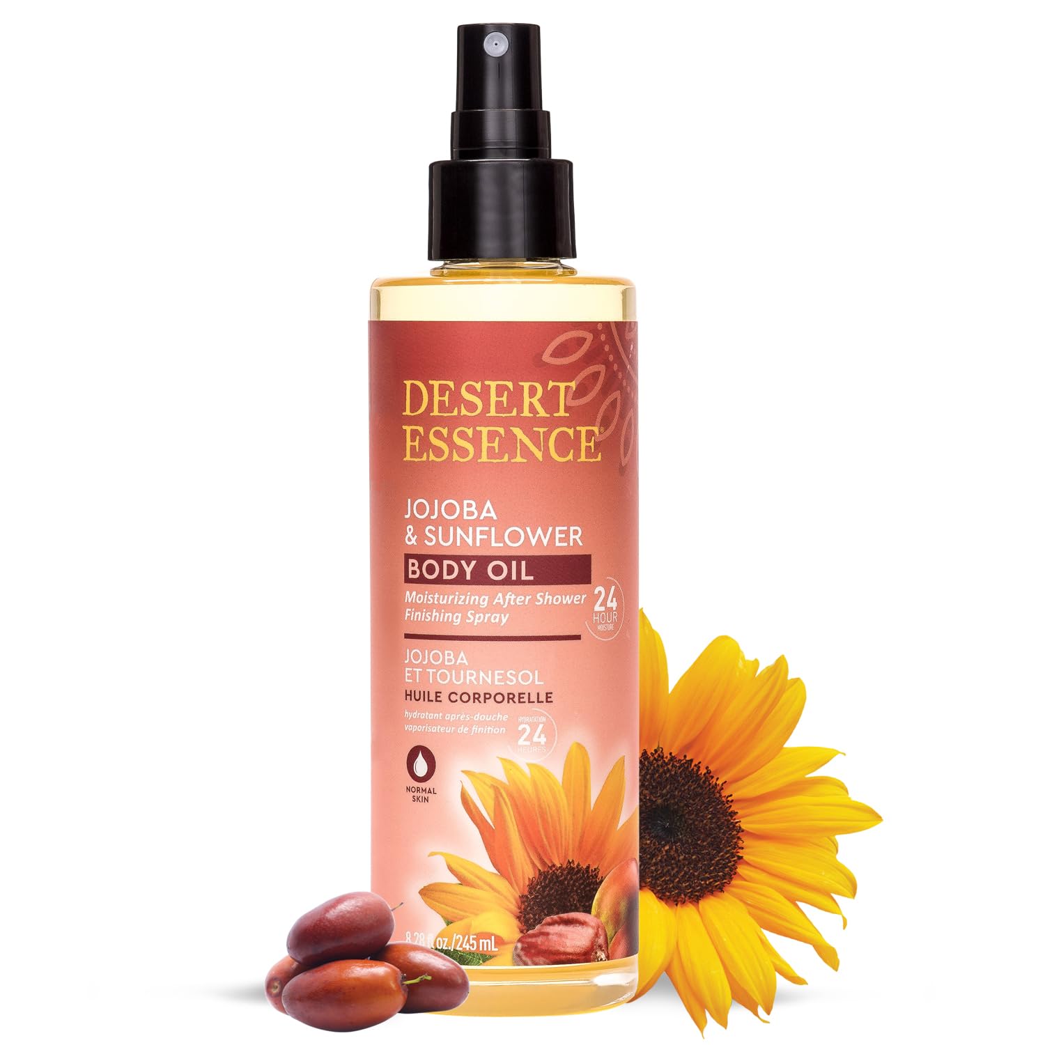 Algopix Similar Product 4 - Desert Essence Jojoba Sunflower Body
