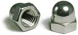 Algopix Similar Product 3 - 51624 Acorn Cap Nuts 188 Stainless